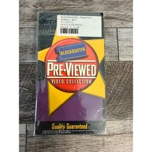 Bubble Boy VHS 2003 Blockbuster Pre-Viewed‎ Edition Sealed Untested Rare
